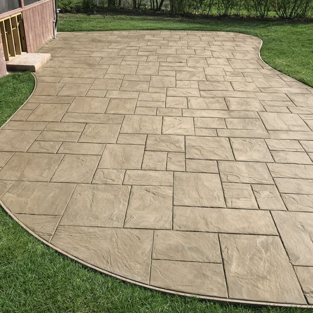 Stamped Patio